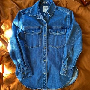 Abercrombie & Fitch Denim Shirt Jacket